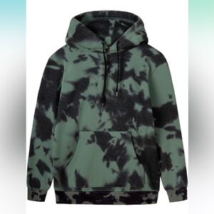 Men’s Tie Dye Green Sweatshirt